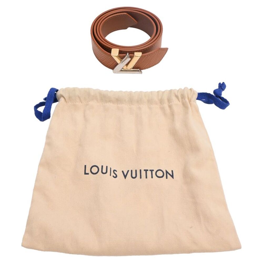 Louis Vuitton Twist Belt in Brown Epi Leather - Picture 10 of 10